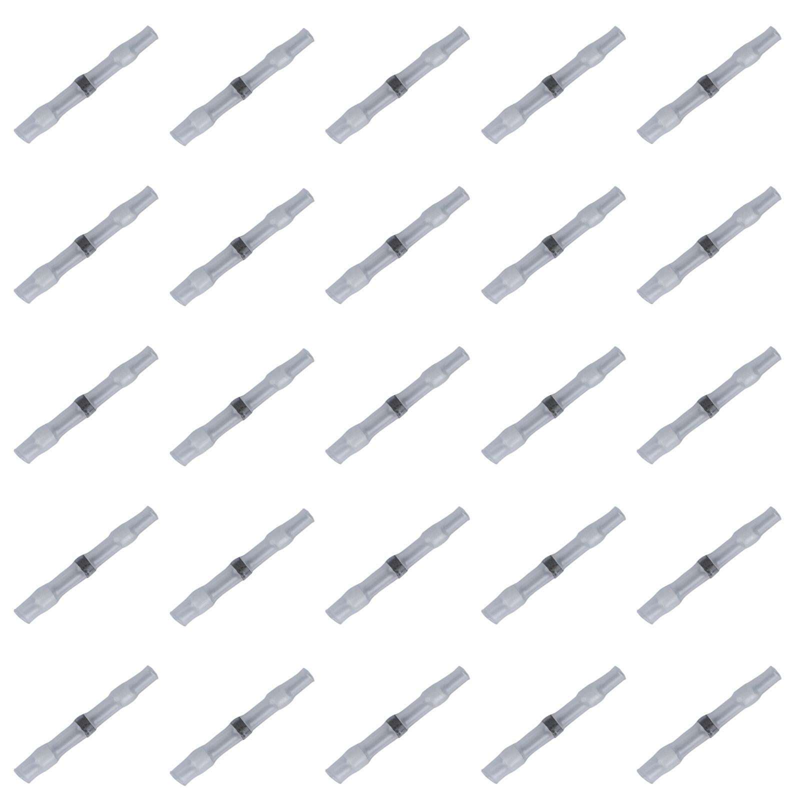 320/500pcs Heat Shrink Butt Wire Connectors Waterproof Crimp Splice